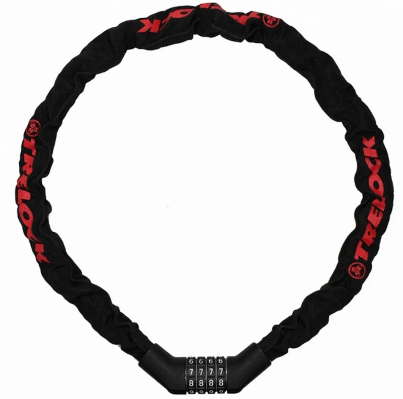 Trelock BC 215 CODE Kettenschloss 5.5 mm Kettengl. schwarz