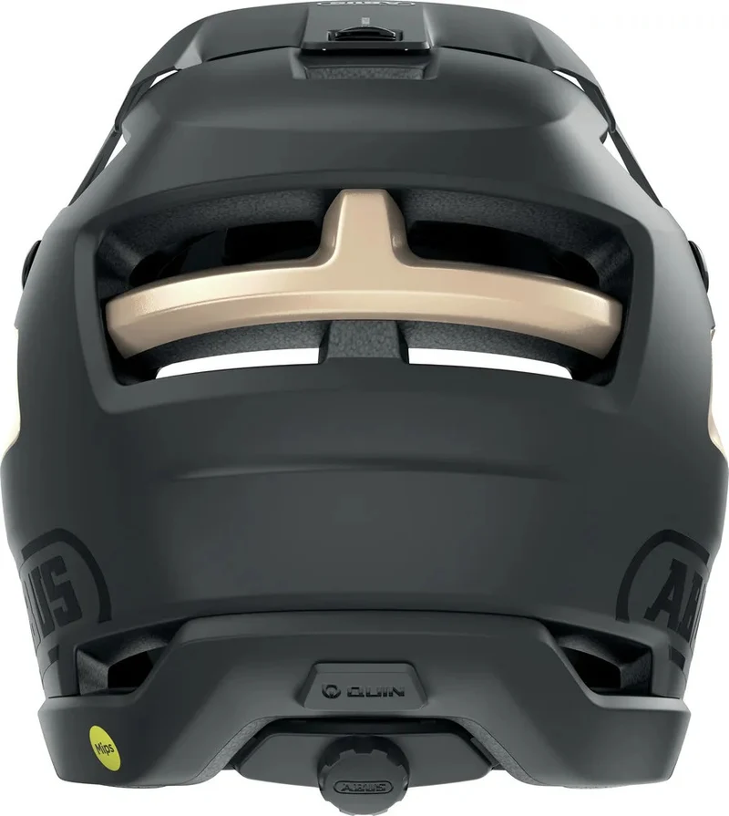 Abus Airdrop Mips MTB-Helm Black Gold