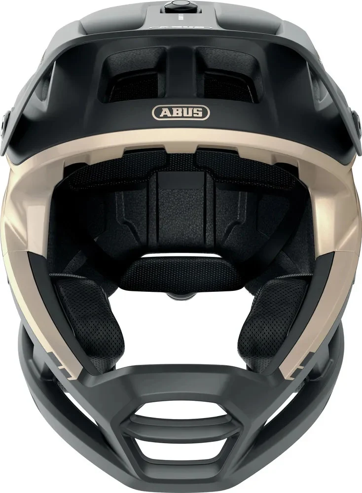 Abus Airdrop Mips MTB-Helm Black Gold