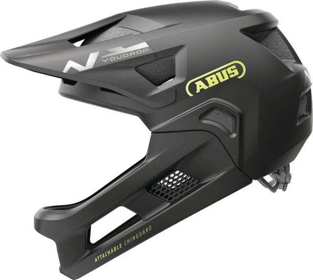 Abus Youdrop FF Kinderhelm Velvet Black