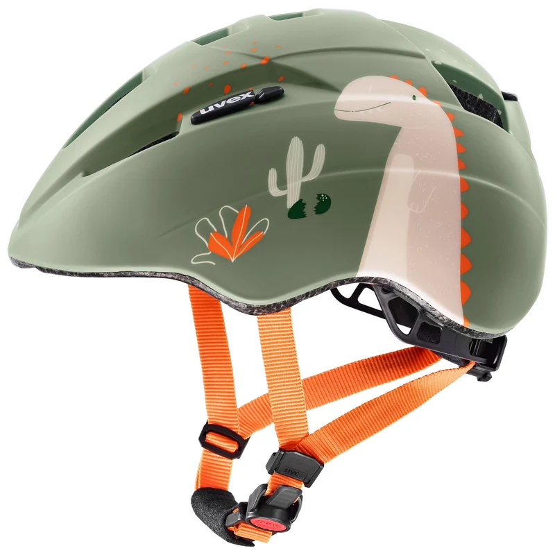 Uvex Kid 2 CC Kinder-Helm sage green dino matt XS (46-52 cm)