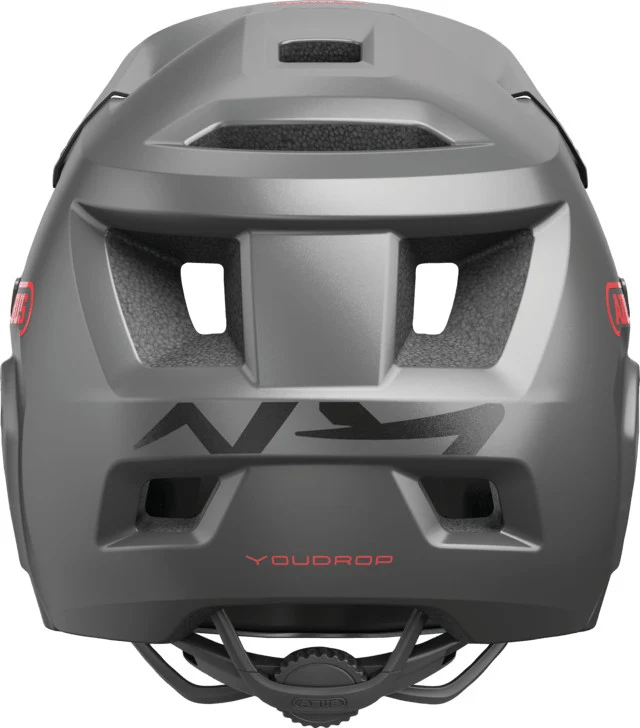 Abus Youdrop FF Kinderhelm Ti Silver