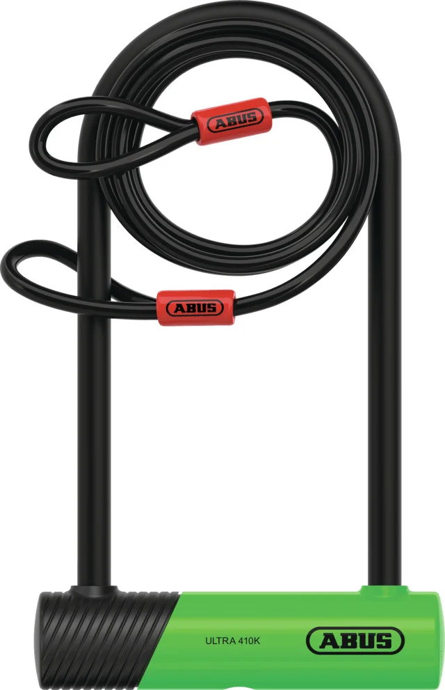 Abus Bügelschloss Ultra 410K/170HB230 SH Ultra/Cobra 10/120 Schwarz/Grün