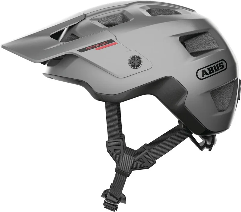 Abus Modrop MTB-Helm Ti Silver