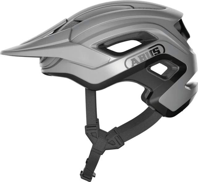 Abus Cliffhanger MTB-Helm Ti Silver