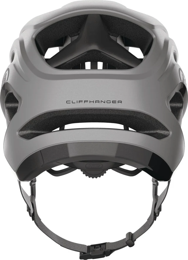 Abus Cliffhanger MTB-Helm Ti Silver