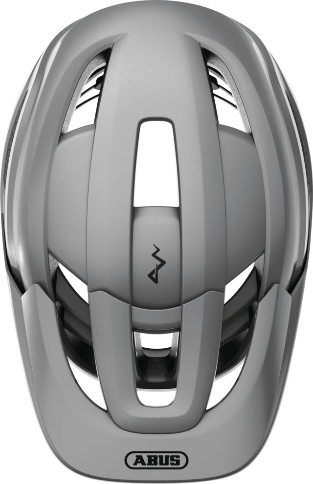 Abus Cliffhanger MTB-Helm Ti Silver
