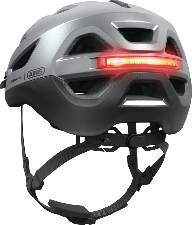 Abus Urban-I 4.0 Ace Stadthelm Graphite Silver