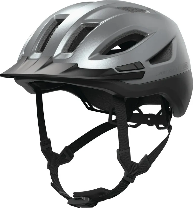 Abus Urban-I 4.0 Ace Stadthelm Graphite Silver