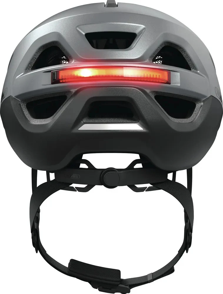 Abus Urban-I 4.0 Ace Stadthelm Graphite Silver