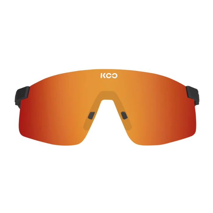 Koo Nova Sonnenbrille Mattschwarz/Rot