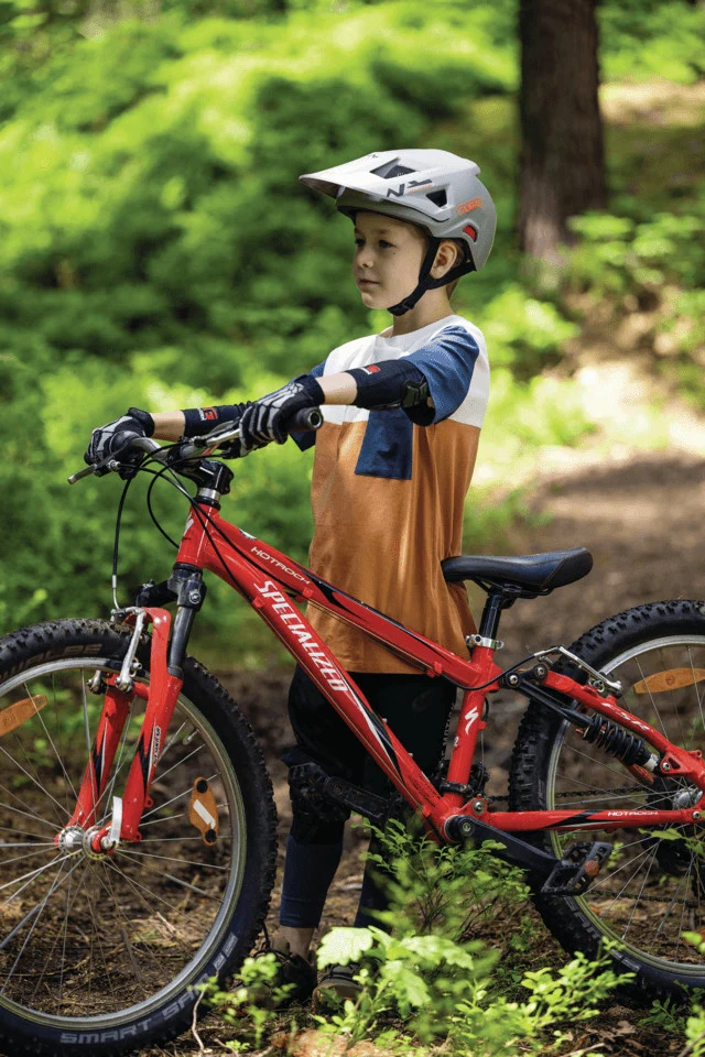 Abus Youdrop FF Kinderhelm Moss Green