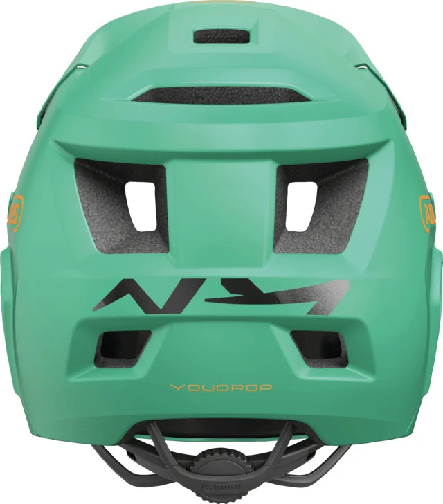 Abus Youdrop FF Kinderhelm Sage Green