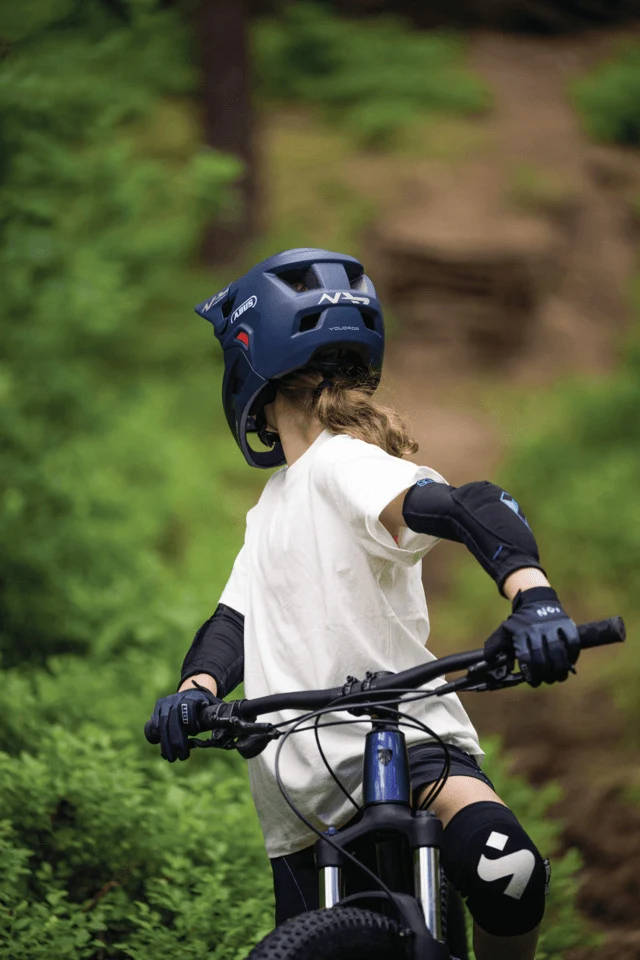 Abus Youdrop FF Kinderhelm Sage Green