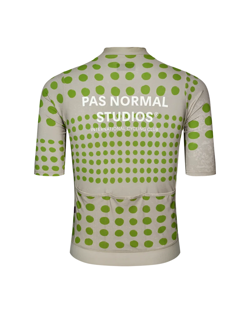 Pas Normal Studios Essential Kurzarm Trikot Herren Punkt Bone