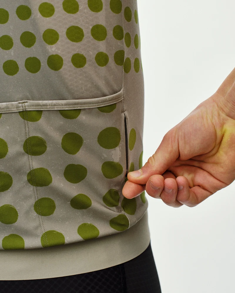 Pas Normal Studios Essential Kurzarm Trikot Herren Punkt Bone