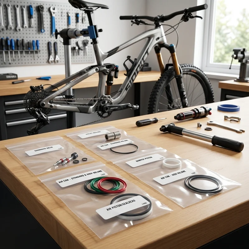 RockShox Dämpfer-Service Kit Basic-Monarch RT3/RT/R2011 11.4115.113.020