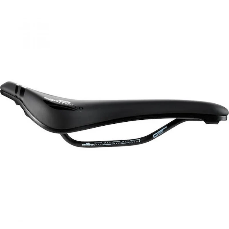 Selle San Marco Sattel Ground Dynamic 140 x 255 mm Schwarz - komfortabler MTB- und Gravel-Sattel