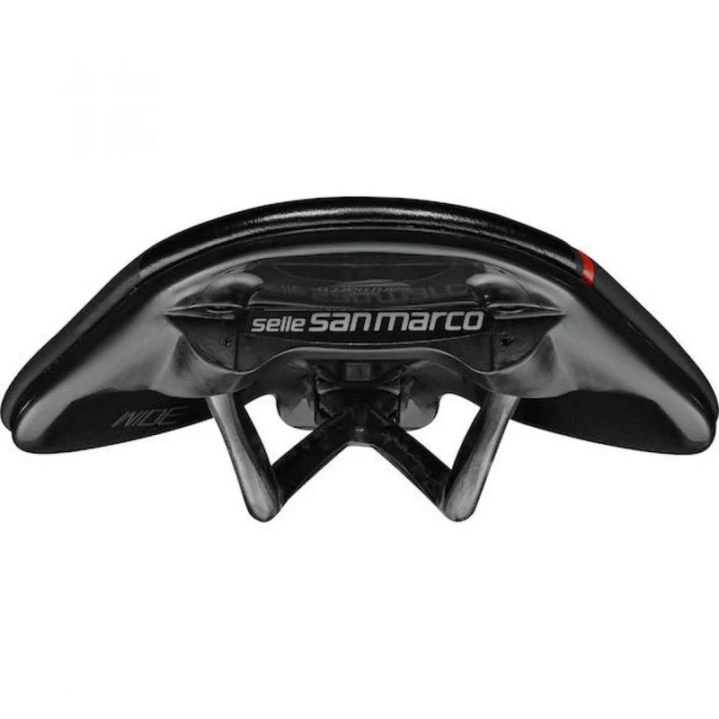 Selle San Marco Sattel Shortfit 2.0 Carbon FX 155 x 255 mm Schwarz - leichter Performance-Rennradsattel