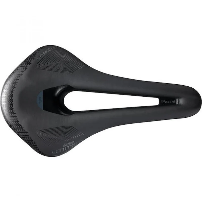 Selle San Marco Sattel Shortfit 2.0 Supercomfort Racing 140 x 255 mm Schwarz - maximaler Rennkomfort