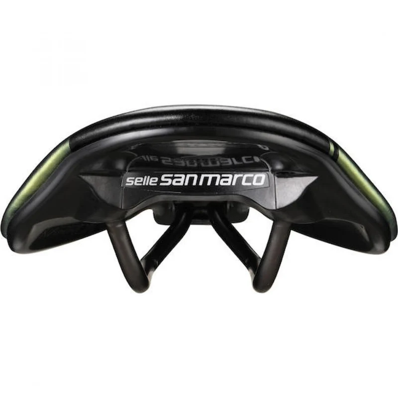 Selle San Marco Sattel Shortfit 2.0 Racing 155 x 255 mm Iridescent Gold - sportlicher Rennradsattel
