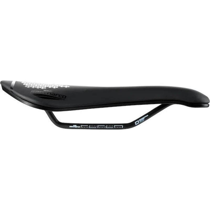 Selle San Marco Sattel Aspide Short Dynamic 139 x 250 mm Schwarz - kurzer Rennradsattel mit Komfort