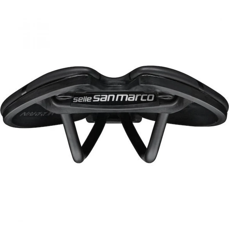Selle San Marco Sattel Aspide Short Dynamic 139 x 250 mm Schwarz - kurzer Rennradsattel mit Komfort