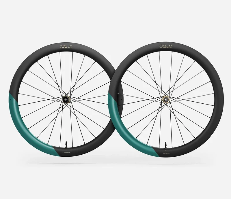 Oquo Laufradsatz Gravel RP50LTD Shimano HG Metallic Jade