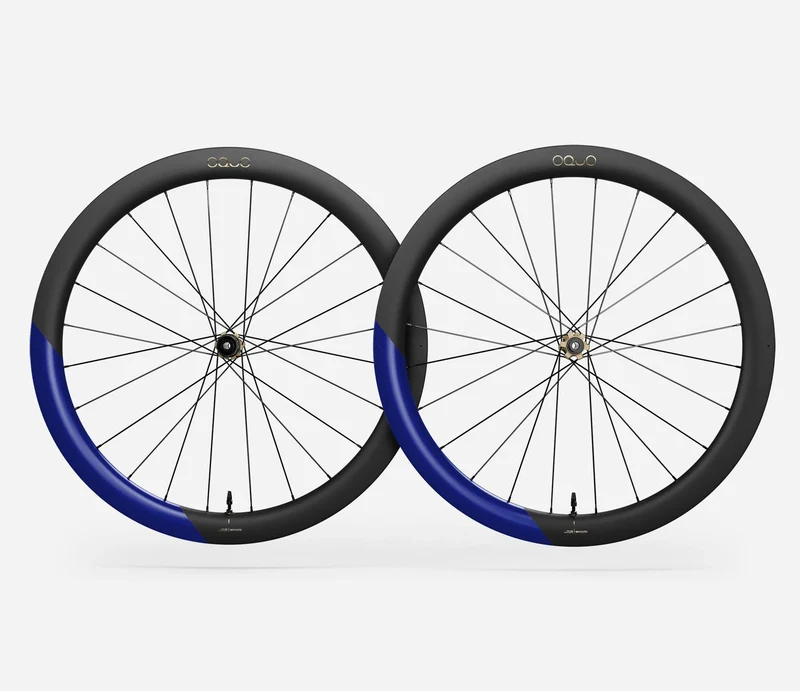 Oquo Laufradsatz Gravel RP50LTD Shimano MS Cobalt Blue