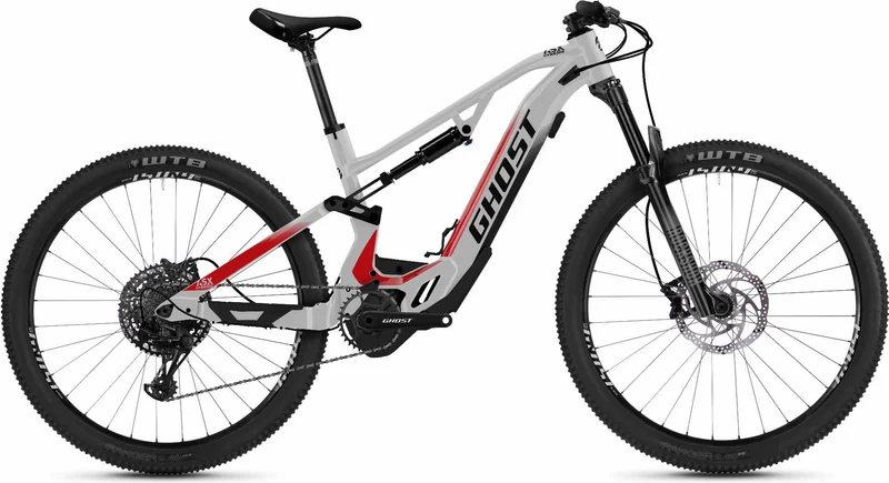 Ghost Hybride ASX Base 130 625 Wh E-Bike 29"/27,5+" silver/black