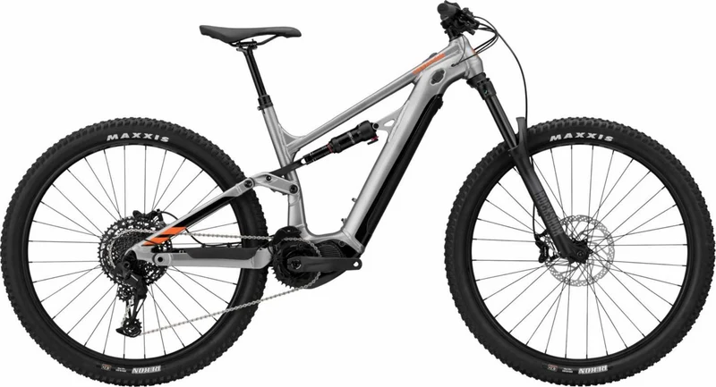 Cannondale Moterra Neo 4 630 Wh E-Bike Fully 29" gray with impact orange