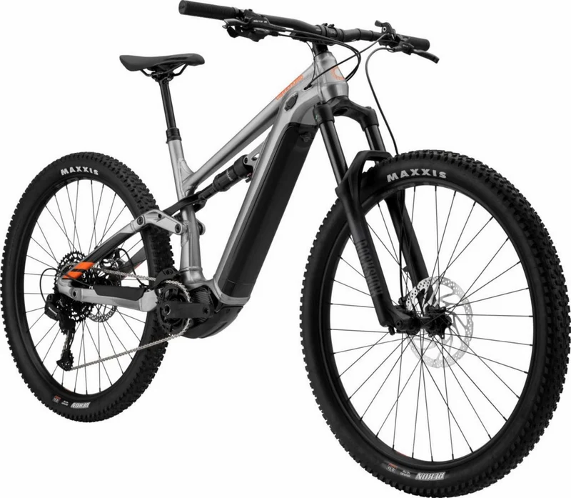 Cannondale Moterra Neo 4 630 Wh E-Bike Fully 29" gray with impact orange