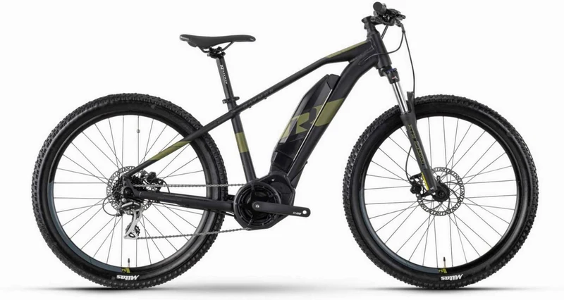 Raymon HardRay E 2.0 500 Wh E-Bike Hardtail Diamant 27,5" black/armor