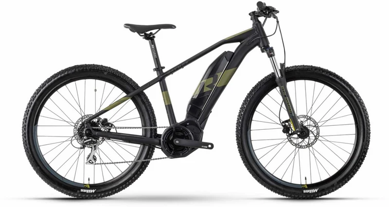 Raymon HardRay E 2.0 500 Wh E-Bike Hardtail Diamant 27,5" black/armor