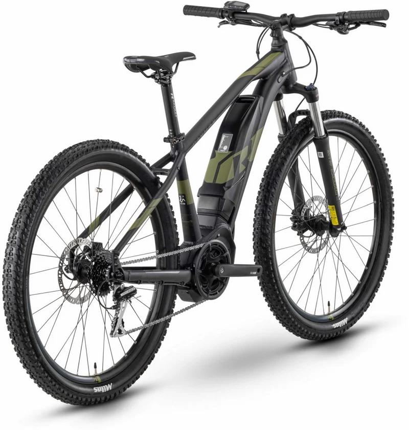 Raymon HardRay E 2.0 500 Wh E-Bike Hardtail Diamant 27,5" black/armor