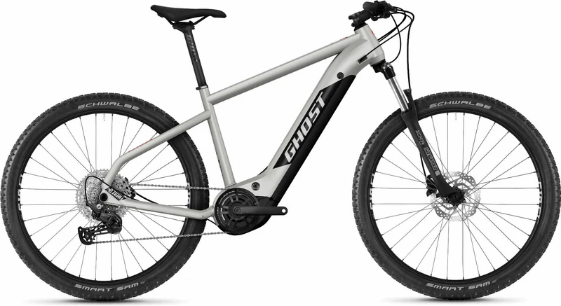 Ghost E-Teru Y Universal 630 Wh E-Bike Hardtail Diamant light grey pearl/black matt
