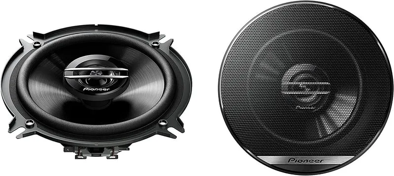 Pioneer TS-G1330F 13 cm 3-Wege Koaxiallautsprecher Set – 250 W Max. Auto Lautsprecher mit kraftvollem Klang BBT2026