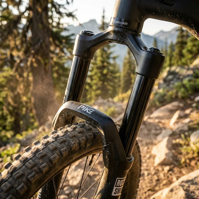 RockShox Gabel CSU Pike C1+ (2023+) DebonAir 27.5 Zoll | 29 Zoll 37 off-set Diff.Black
