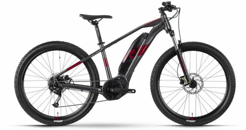 Raymon HardRay E 3.0 500 Wh E-Bike Hardtail Diamant 27,5" anthracite metallic/deep red