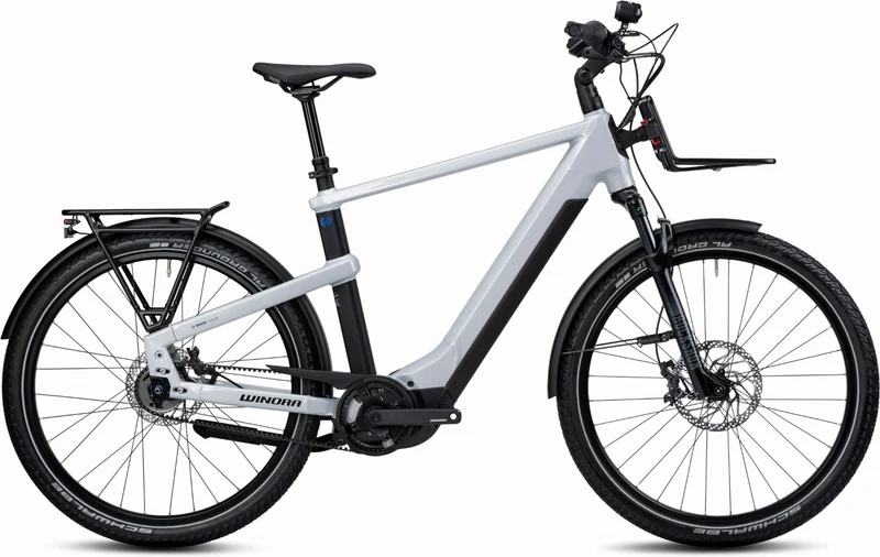 Winora Yakun R5 Pro 750 Wh E-Bike Diamant 27,5" Ice