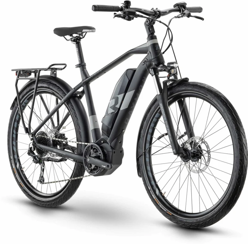 Raymon TourRay E 3.0 500 Wh E-Bike 27,5" Herren black/grey matt