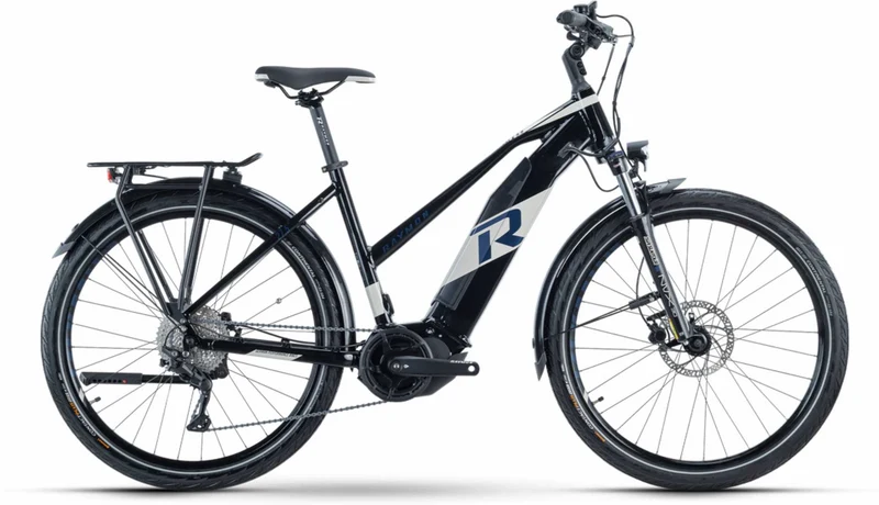 Raymon TourRay E 5.0 500 Wh E-Bike 27,5" Trapez deepblue/black/lightgrey