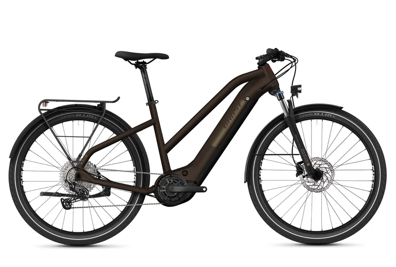 Ghost E-Square Trekking Advanced Y 630 WH E-Bike Trapez 27,5+" chocolate/riot red