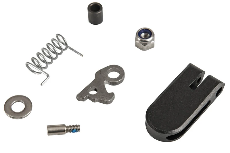 Brompton Rear Frame Clip Assembly - Black Aluminium