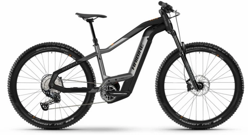 Haibike HardSeven 10 625 Wh E-Bike Hardtail Diamant 27,5" titan/black matte
