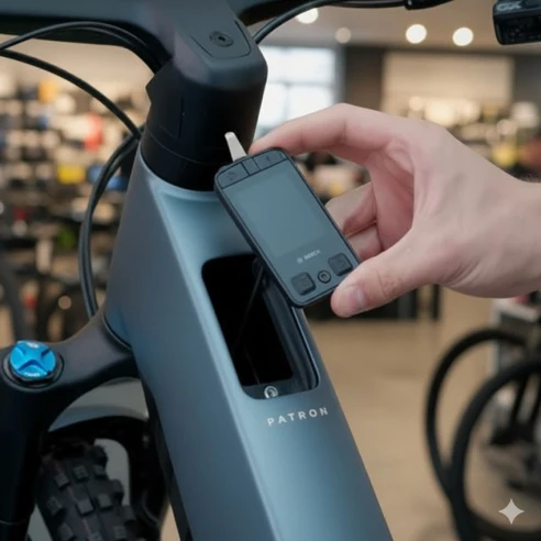 Bosch Kiox 400C Smart System Display BRC3200 Schwarz