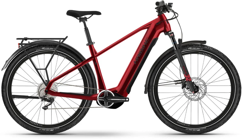 Haibike Trekking 5 720 Wh E-Bike Diamant 27,5" dynamite red/black - gloss