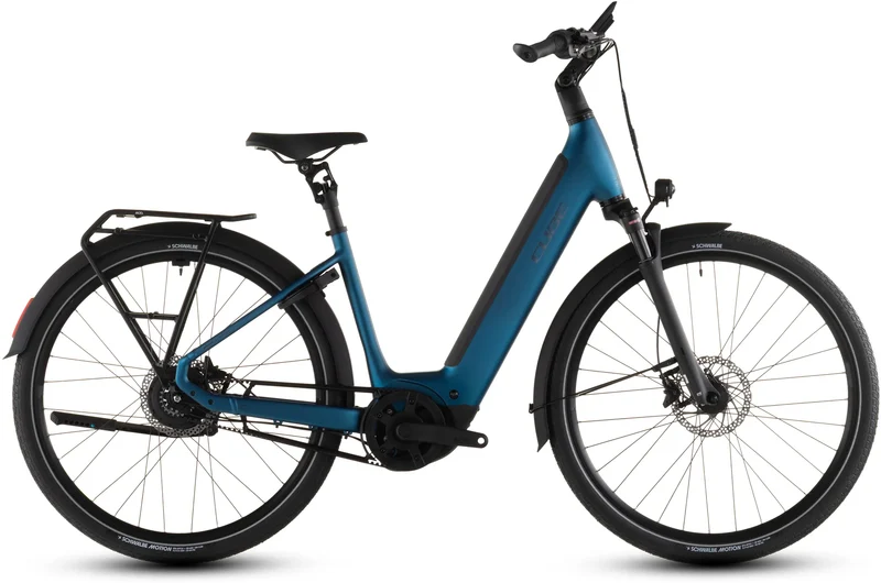 Cube Supreme Hybrid Deluxe Pro 600 electricblue´n´chrome Tiefeinsteiger 2026