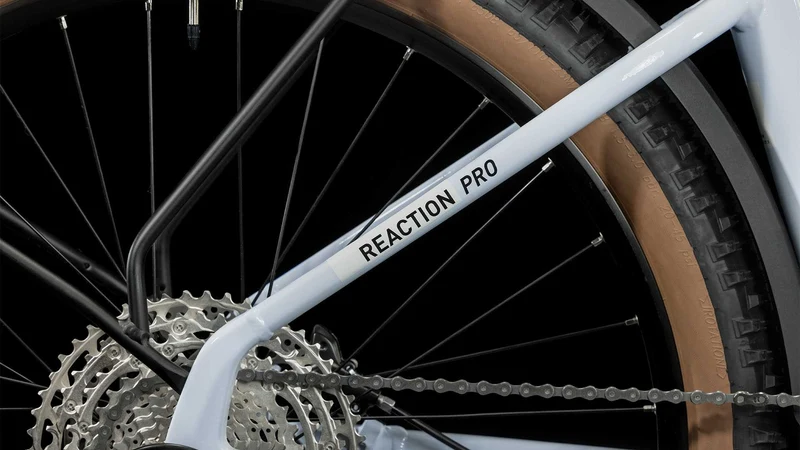 Cube Reaction Hybrid Pro Allroad 500 Wh E-Bike Easy Entry 27,5" flashwhite´n´black