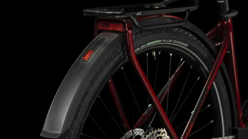 Cube Touring Hybrid EXC 500 Wh E-Bike Diamant 28" red´n´white